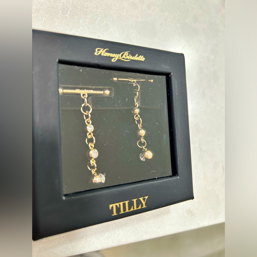 Honey Birdette Tilly Clear Crystal Charms- rare